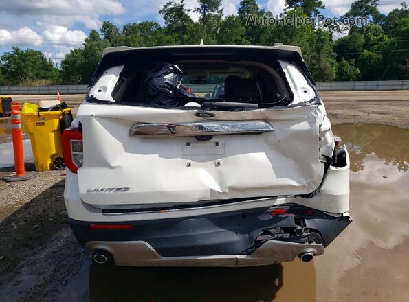 1FMSK7FH9NGA22226 2022 FORD EXPLORER White უკანა ხედი