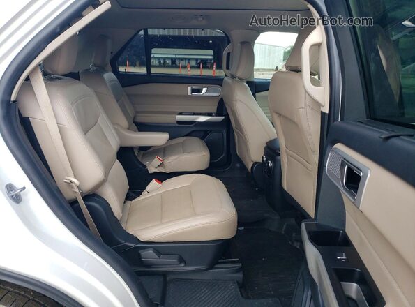 1FMSK7FH9NGA22226 2022 FORD EXPLORER White უკანა სალონის ხედი