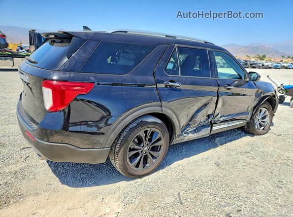 1FMSK7FH9PGB20174 2023 FORD EXPLORER Black Trasero derecho