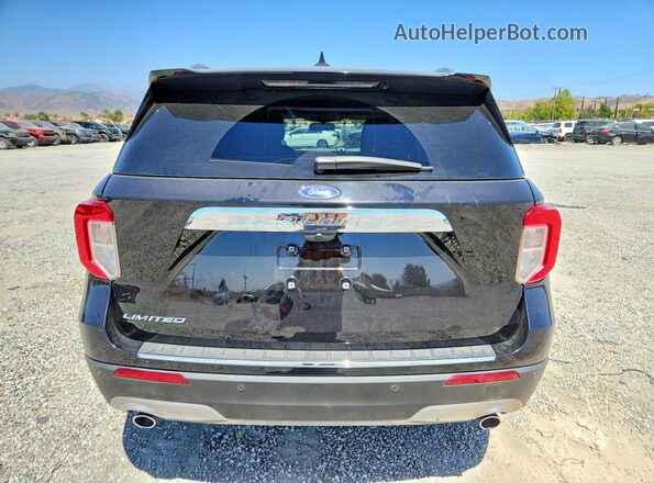 1FMSK7FH9PGB20174 2023 FORD EXPLORER Black Vista trasera