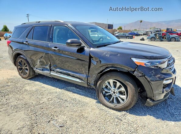 1FMSK7FH9PGB20174 2023 FORD EXPLORER Black Delantero derecho