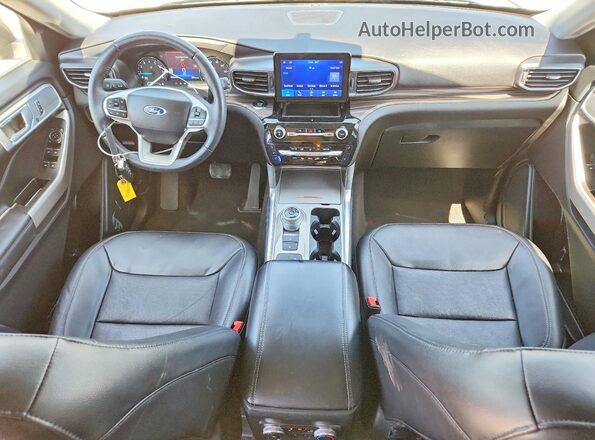 1FMSK7FH9PGB20174 2023 FORD EXPLORER Black Vista del salpicadero