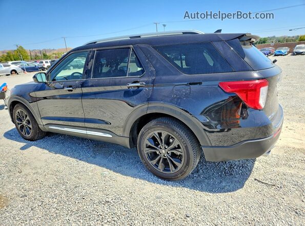 1FMSK7FH9PGB20174 2023 FORD EXPLORER Black Trasero izquierdo