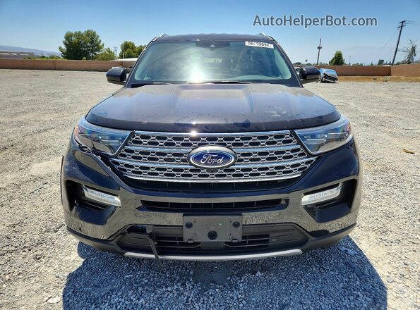 1FMSK7FH9PGB20174 2023 FORD EXPLORER Black Vista frontal