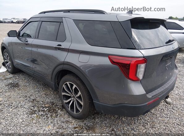 1FMSK7KH2NGA92690 2022 FORD EXPLORER Black Trasero izquierdo