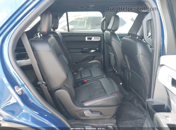 1FMSK7KH2NGC10270 2022 FORD EXPLORER Blue VIN კოდის სტიკერის ხედი