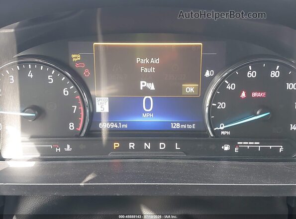 1FMSK7KH2NGC10270 2022 FORD EXPLORER Blue უკანა სავარძლების ხედი