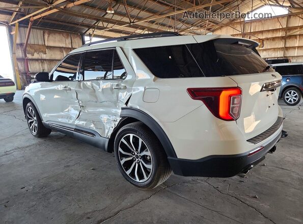 1FMSK7KH3NGB61385 2022 FORD EXPLORER White Հետևի ձախ