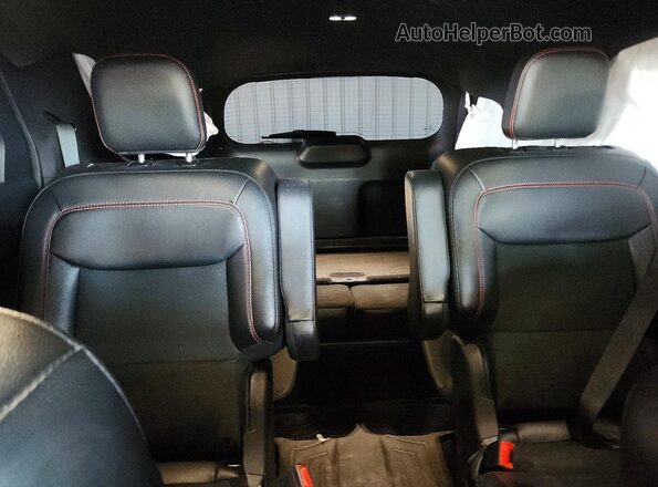 1FMSK7KH3NGB61385 2022 FORD EXPLORER White Հետևի նստատեղերի տեսք