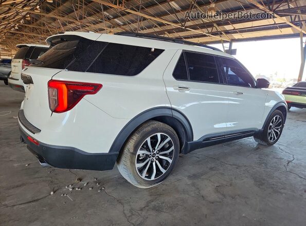 1FMSK7KH3NGB61385 2022 FORD EXPLORER White Հետևի աջ