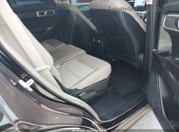 1FMSK8BB0LGC68604 2020 FORD EXPLORER Black VIN კოდის სტიკერის ხედი