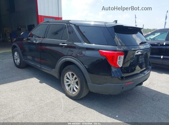 1FMSK8BB0LGC68604 2020 FORD EXPLORER Black უკანა მარცხენა