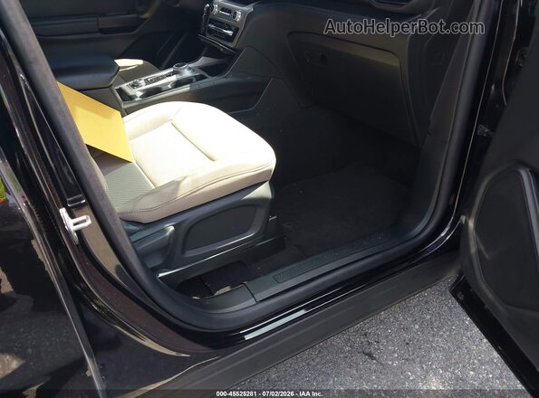 1FMSK8BB0LGC68604 2020 FORD EXPLORER Black წინა სალონის ხედი