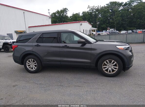 1FMSK8BB2LGC48886 2020 FORD EXPLORER Черный Вид задней части салона