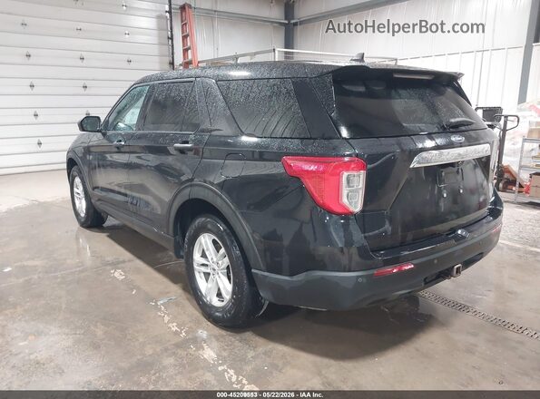 1FMSK8BB3NGC22395 2022 FORD EXPLORER Черный Задняя левая четверть