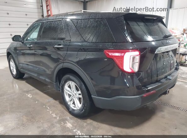 1FMSK8BB3NGC22395 2022 FORD EXPLORER Черный Вид спереди