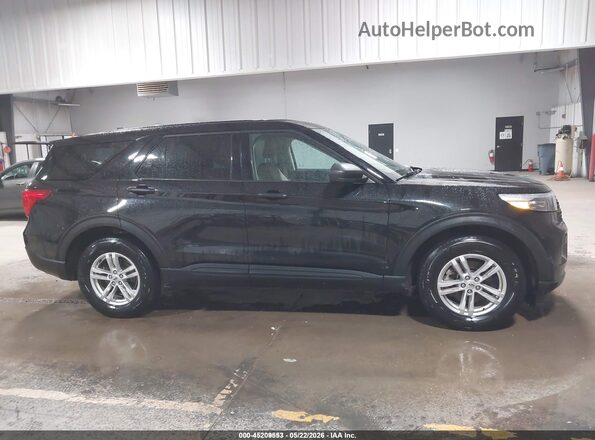 1FMSK8BB3NGC22395 2022 FORD EXPLORER Черный Вид задней части салона