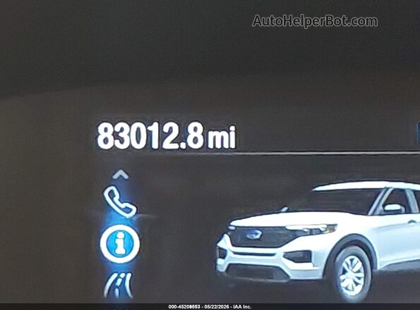 1FMSK8BB3NGC22395 2022 FORD EXPLORER Черный 
