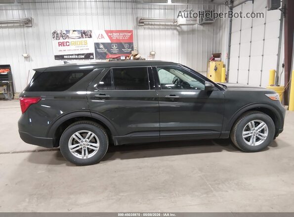 1FMSK8BB3PGC08306 2023 FORD EXPLORER Green Вид щитка приладів