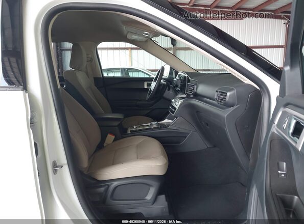 1FMSK8BB7LGC68552 2020 FORD EXPLORER White Вид салону спереду