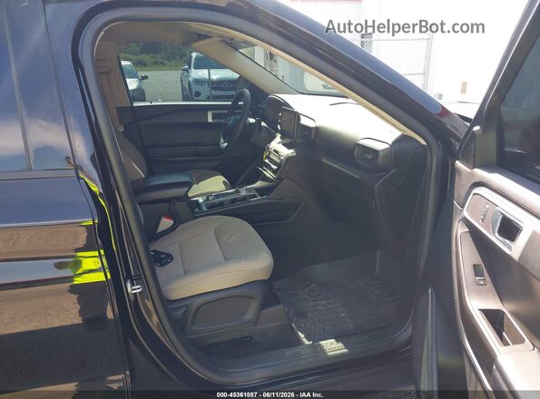 1FMSK8BB8MGA44062 2021 FORD EXPLORER Black წინა სალონის ხედი