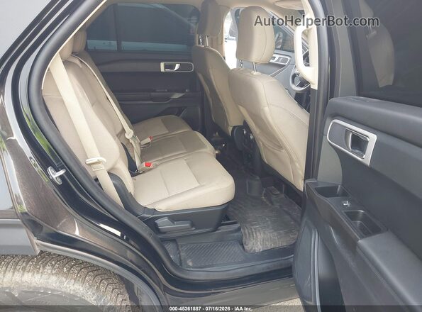 1FMSK8BB8MGA44062 2021 FORD EXPLORER Black VIN კოდის სტიკერის ხედი