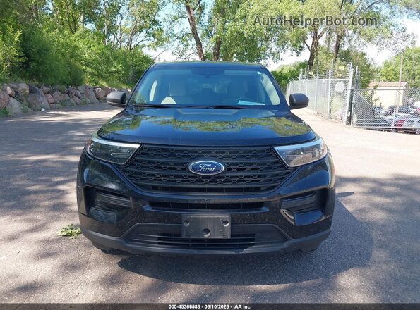 1FMSK8BBXLGC68562 2020 FORD EXPLORER Black Rear interior view