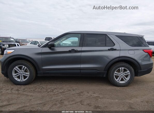 1FMSK8BBXPGC08058 2023 FORD EXPLORER Gray Սալոնի հետևի տեսք