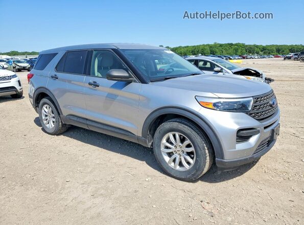 1FMSK8BH0LGC62953 2020 FORD EXPLORER Silver Front right