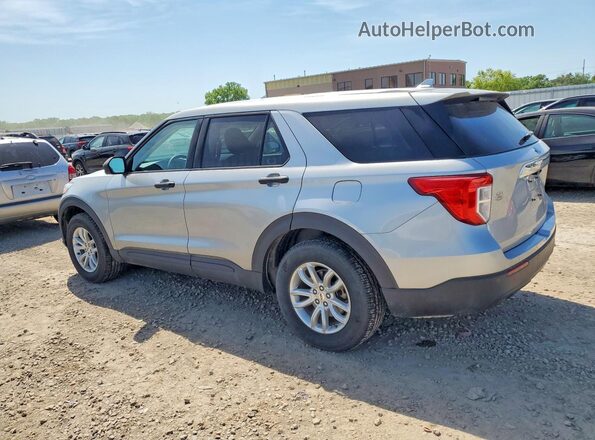 1FMSK8BH0LGC62953 2020 FORD EXPLORER Silver Rear left