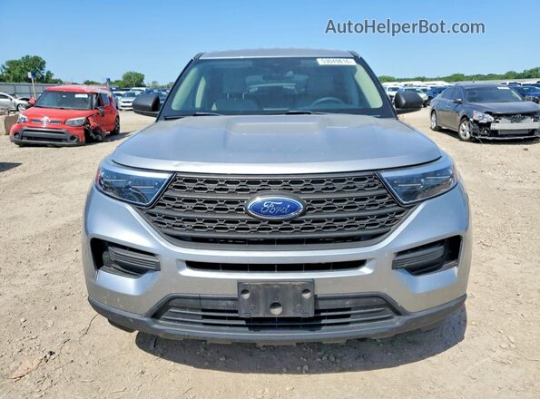 1FMSK8BH0LGC62953 2020 FORD EXPLORER Silver Front view