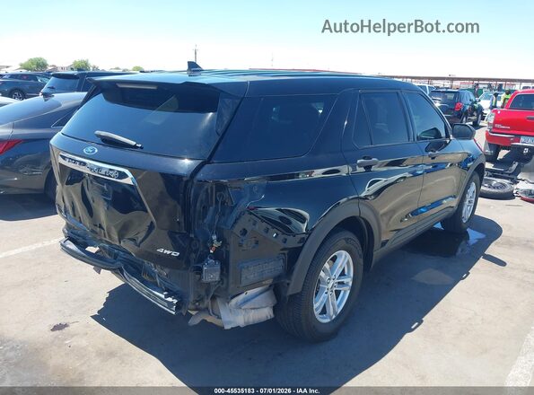 1FMSK8BH0NGC14890 2022 FORD EXPLORER Black Задня права чверть