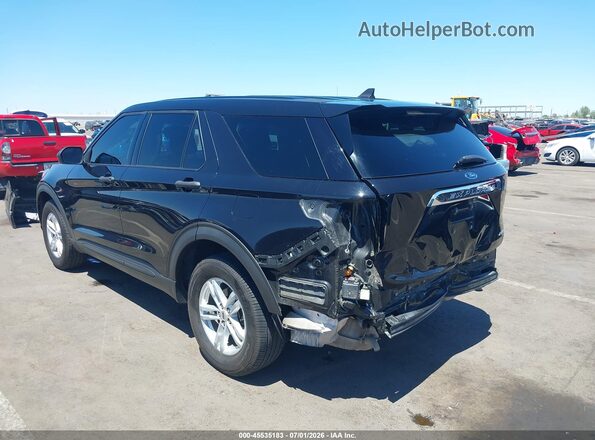 1FMSK8BH0NGC14890 2022 FORD EXPLORER Black Задня ліва чверть