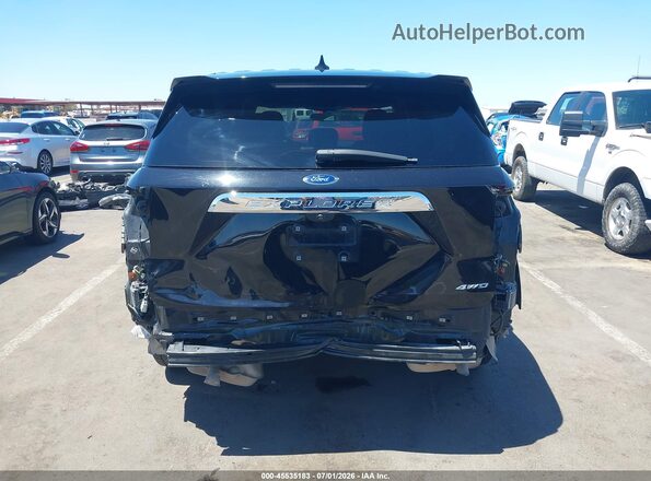 1FMSK8BH0NGC14890 2022 FORD EXPLORER Black Вид спереду