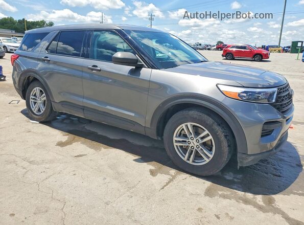 1FMSK8BH0PGA83222 2023 FORD EXPLORER Gray Передня права чверть