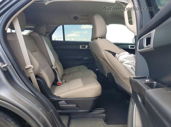 1FMSK8BH0PGA83222 2023 FORD EXPLORER Gray Вид задньої частини салону