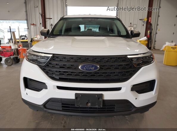 1FMSK8BH8LGC68743 2020 FORD EXPLORER White Widok wnętrza z tyłu