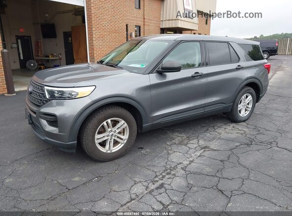 1FMSK8BH8NGA93042 2022 FORD EXPLORER Gray Przód lewy