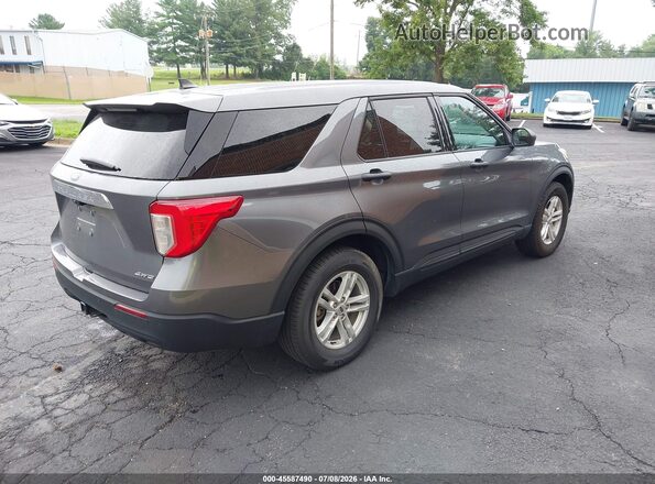 1FMSK8BH8NGA93042 2022 FORD EXPLORER Gray Tył prawy