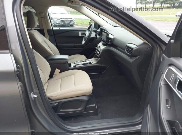 1FMSK8BH8NGA93042 2022 FORD EXPLORER Gray Widok wnętrza z przodu