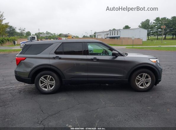 1FMSK8BH8NGA93042 2022 FORD EXPLORER Gray Widok wnętrza 360 stopni