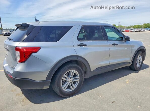1FMSK8BH8PGA17873 2023 FORD EXPLORER Silver Tył prawy