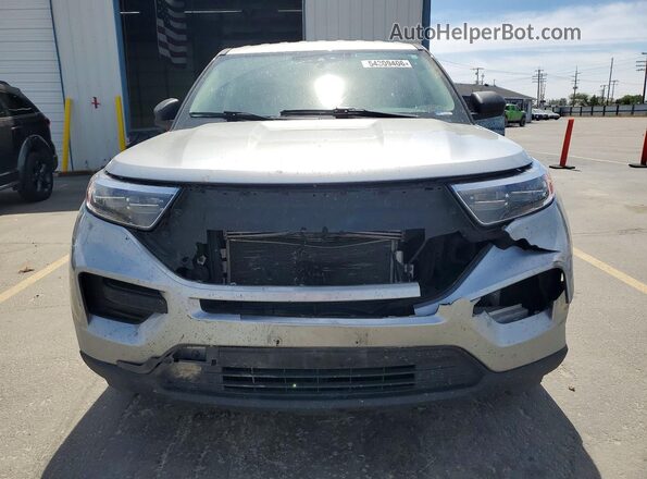 1FMSK8BH8PGA17873 2023 FORD EXPLORER Silver Widok z przodu