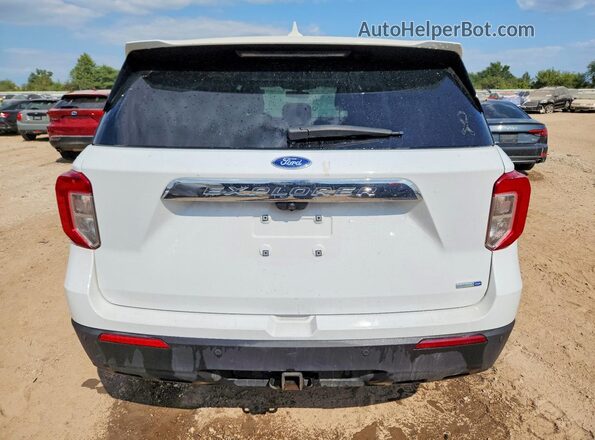 1FMSK8BH9LGC42927 2020 FORD EXPLORER White Вид ззаду