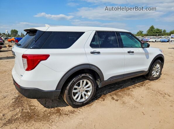 1FMSK8BH9LGC42927 2020 FORD EXPLORER White Задня права чверть