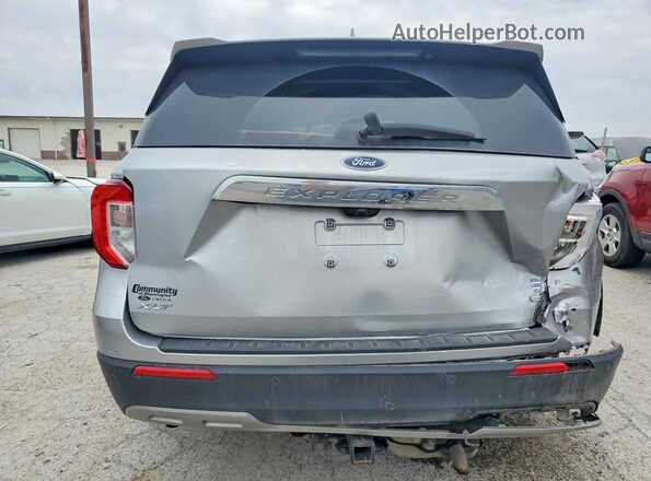 1FMSK8DH0LGC26127 2020 FORD EXPLORER Silver Vista trasera