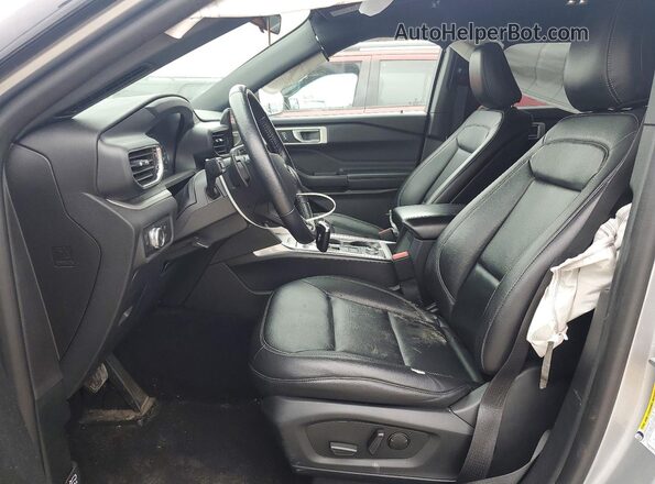 1FMSK8DH0LGC26127 2020 FORD EXPLORER Silver Vista interior delantera