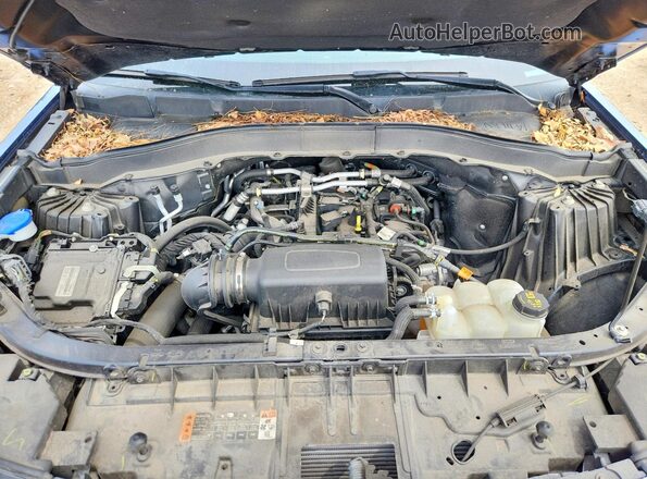 1FMSK8DH0MGA22946 2021 FORD EXPLORER Blue უკანა სალონის ხედი