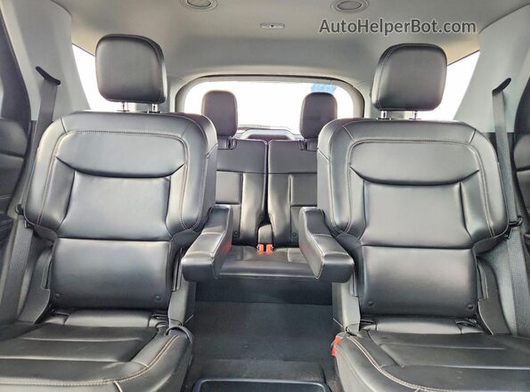 1FMSK8DH0MGA90518 2021 FORD EXPLORER Gray Вид задніх сидінь