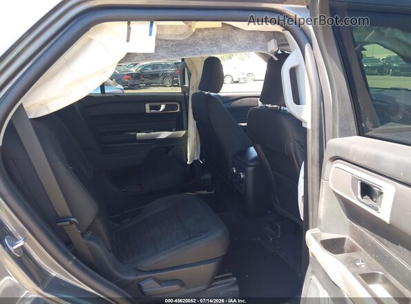 1FMSK8DH0MGB41614 2021 FORD EXPLORER Gray Widok naklejki z numerem VIN